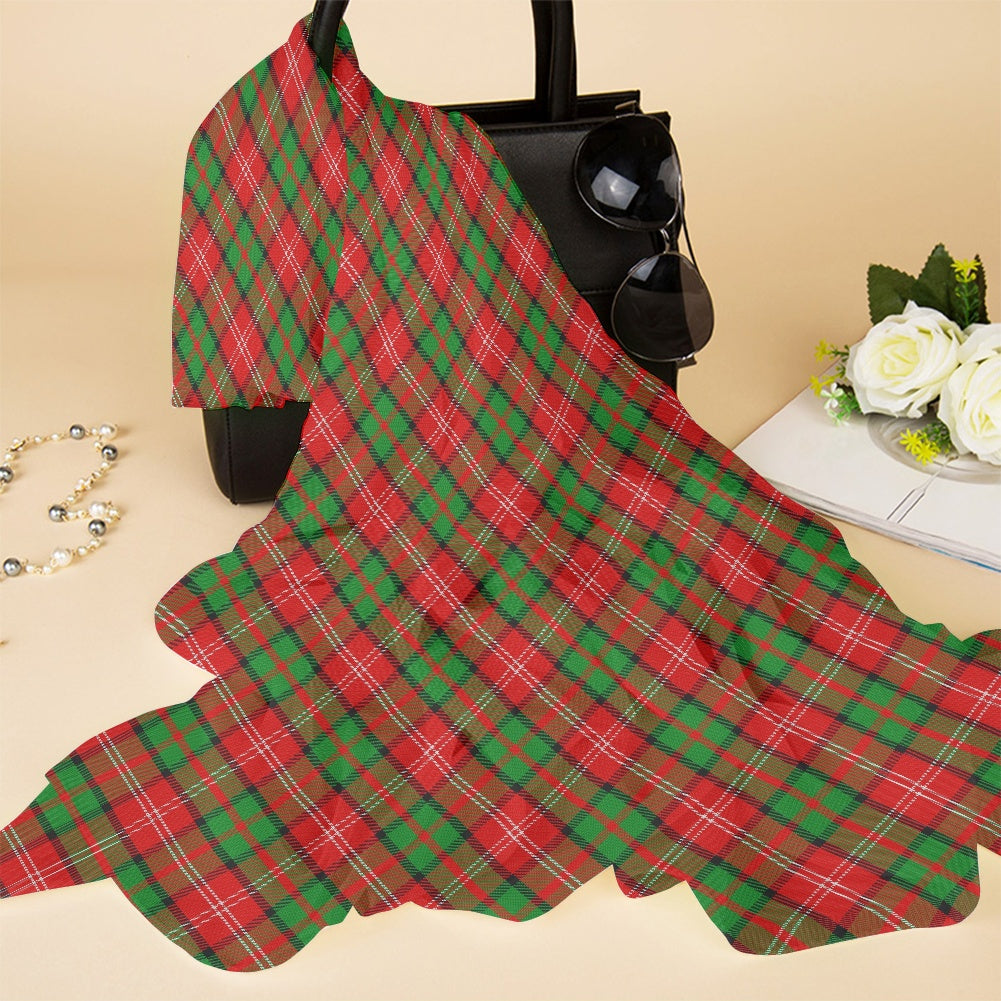 Clan Nesbitt Tartan Bias Chiffon Scarf