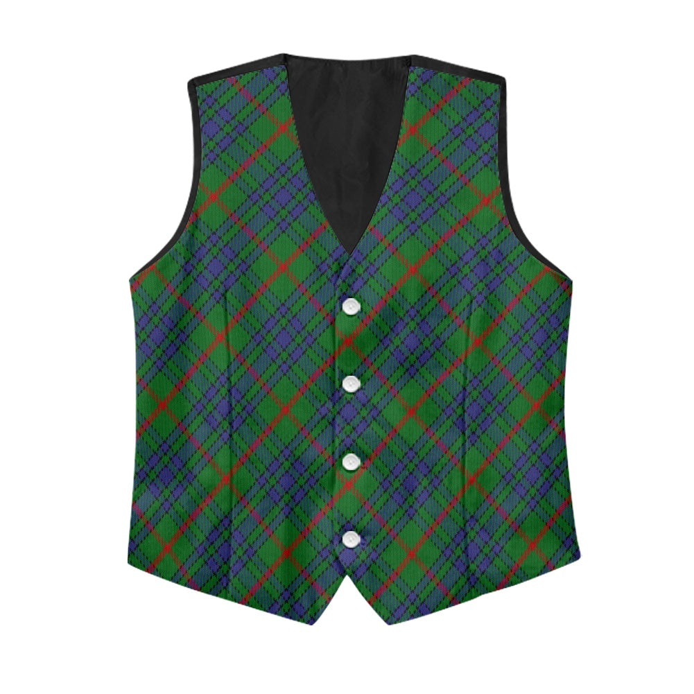 Clan Aiton Tartan Bias Suit vest jacket