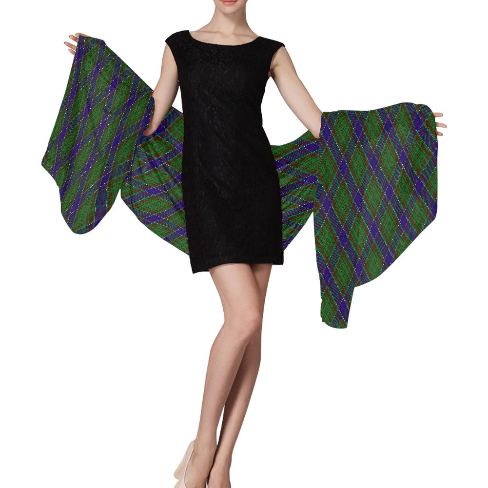 Clan MacAdams Tartan Chiffon Scarf Bias