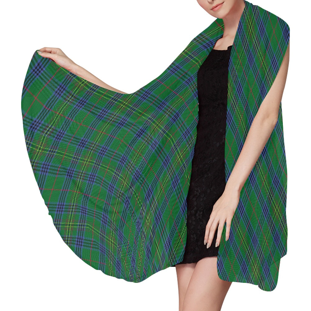 Clan Kennedy Tartan Chiffon Scarf
