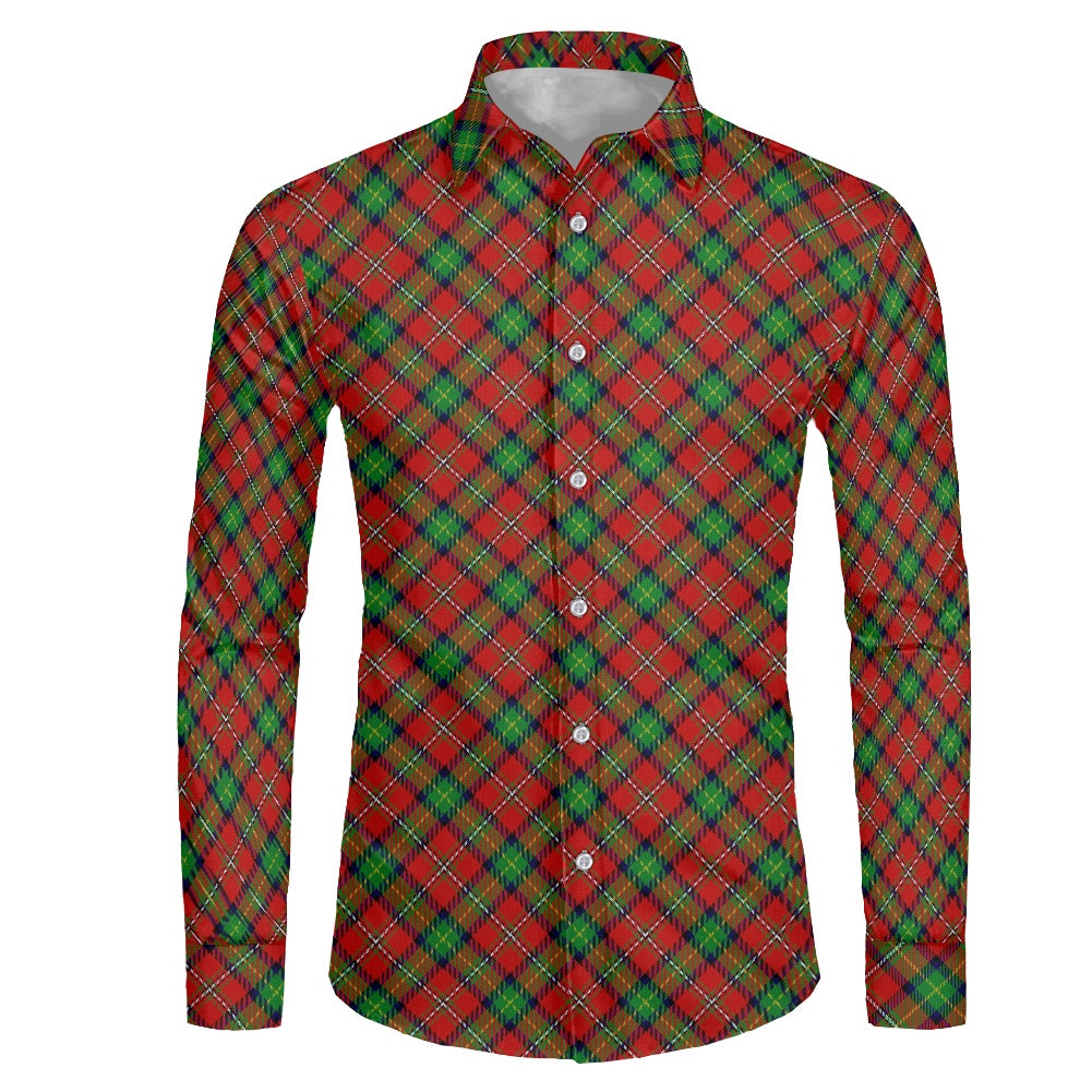 Clan Boyd Tartan long-sleeved shirt