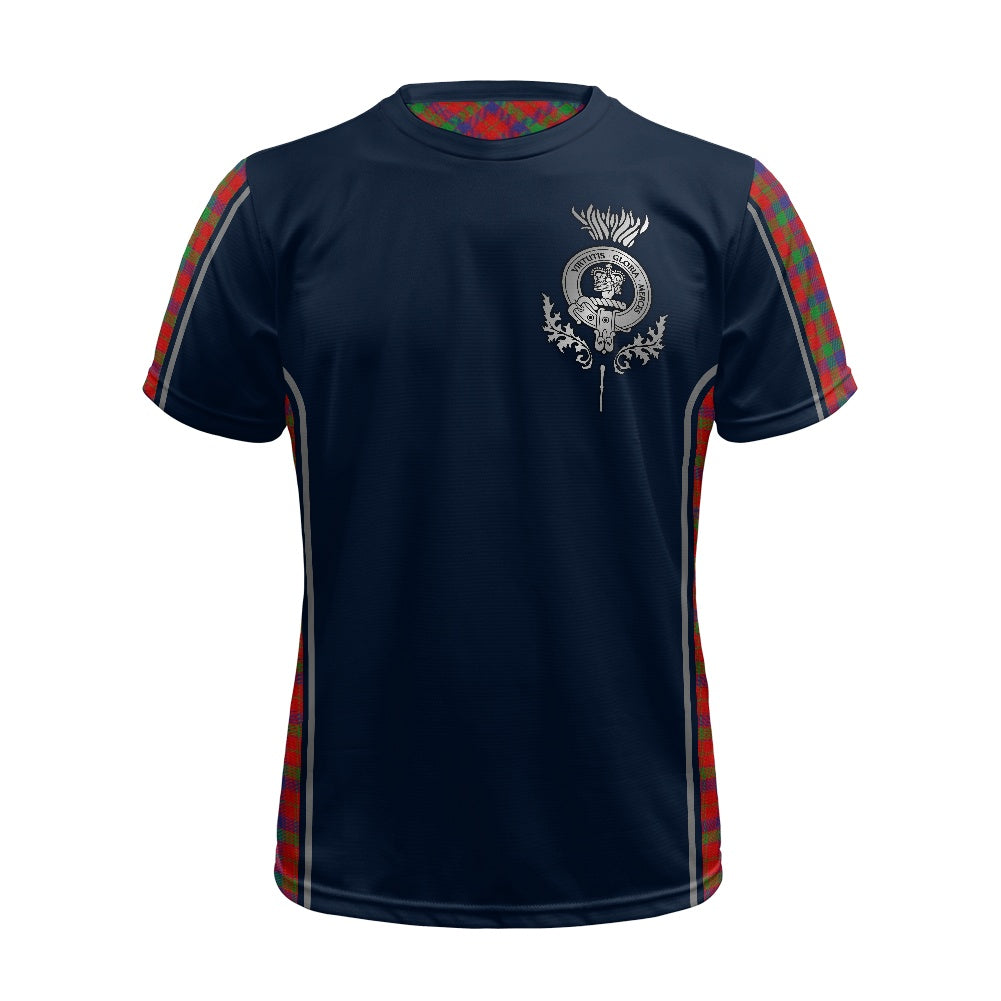 Clan Donnachaidh Crest & Tartan Football Shirt