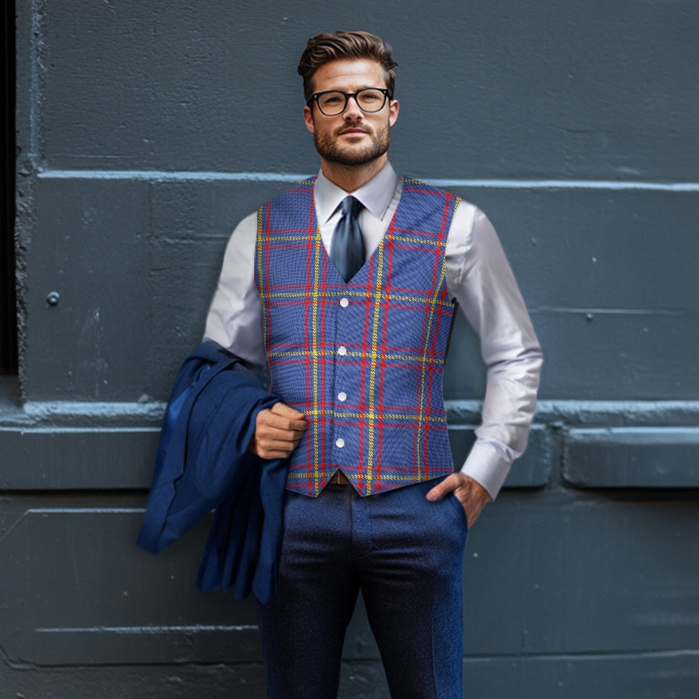 Clan MacLaine Tartan Waistcoat