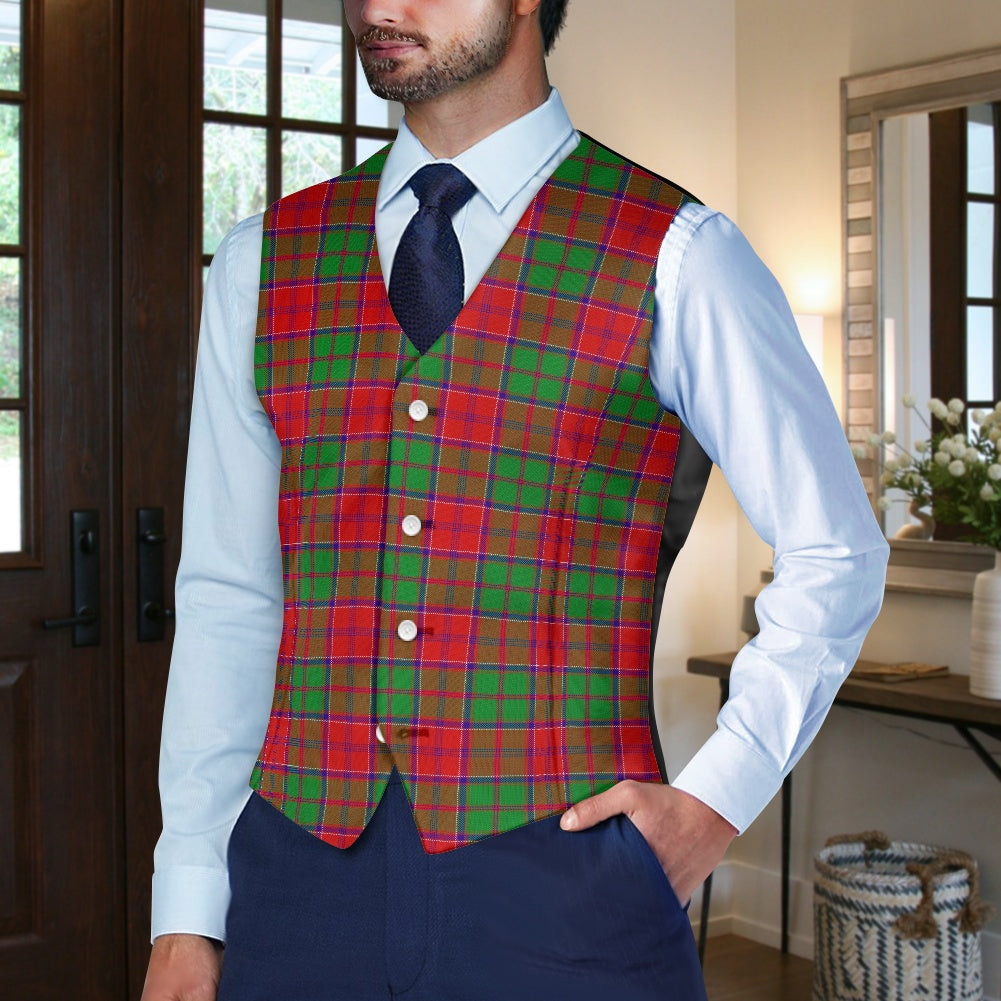 Clan Grant Tartan Suit vest jacket