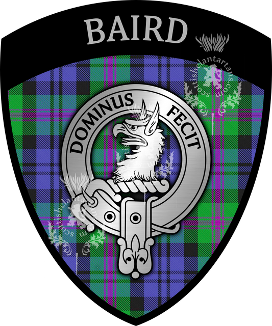 Digital Download - Clan Baird Shield 15" x 18" 300dpi PNG