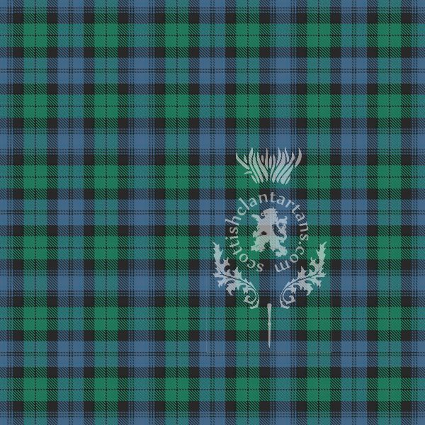 Digital Download - Black Watch Ancient Tartan 12" 300dpi PNG
