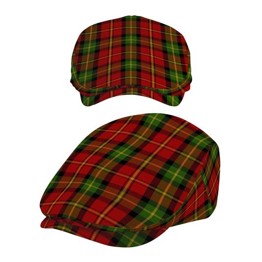 Clan Blackstock Tartan Flat Cap