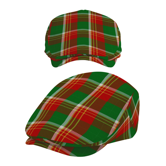 Clan Brisbane Tartan Flat Cap