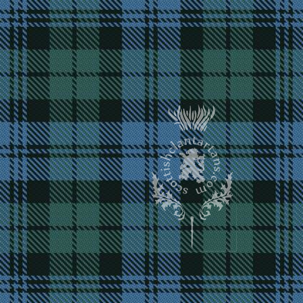 Digital Download - Clan Campbell Colour Match Tartan 12" 300dpi PNG