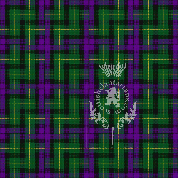 Digital Download - Clan Abercrombie Tartan 12" 300dpi PNG