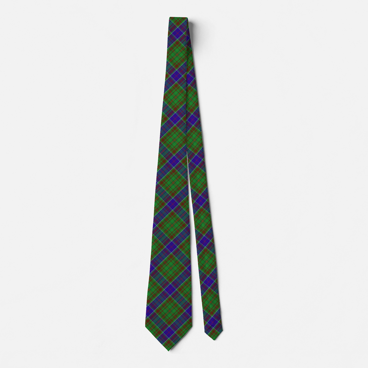 Clan Adams Tartan Necktie