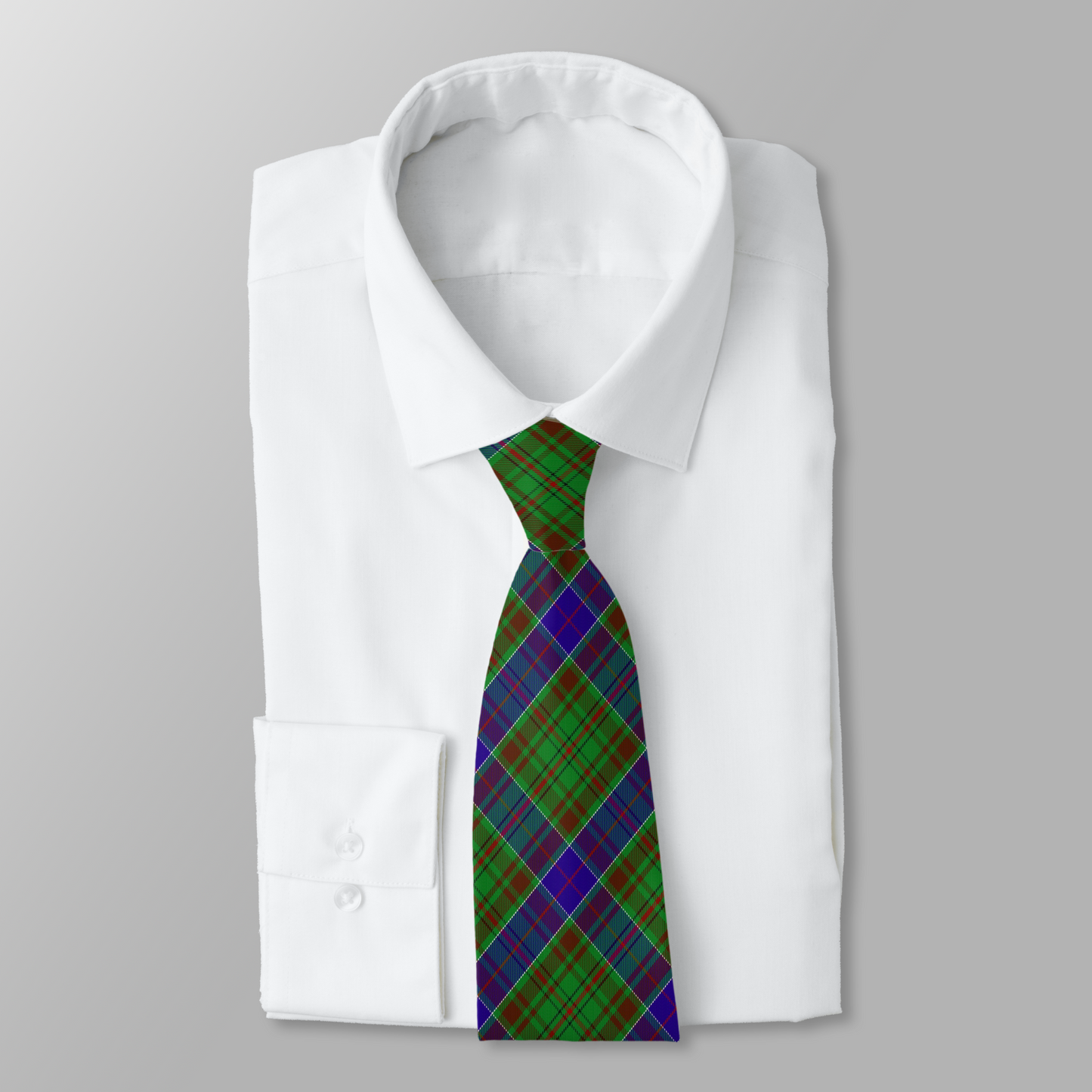 Clan Adams Tartan Necktie