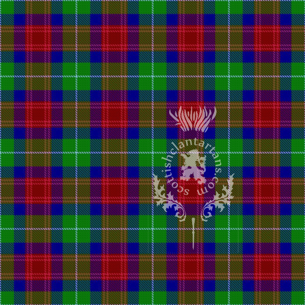 Digital Download - Clan Aiken Tartan 12" 300dpi PNG