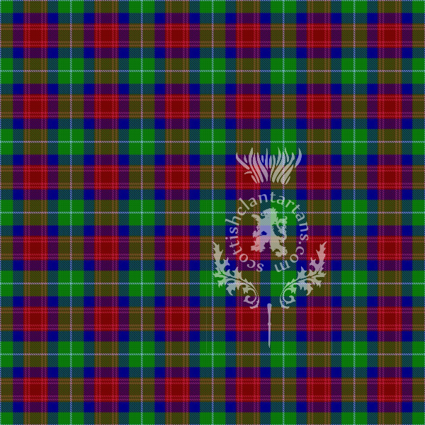 Digital Download - Clan Aiken Tartan 12" 300dpi PNG