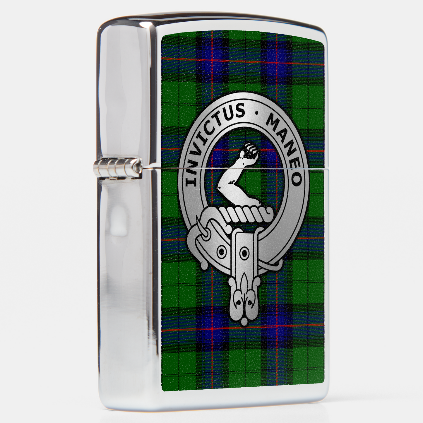 Clan Armstrong Crest & Tartan Zippo® Lighter