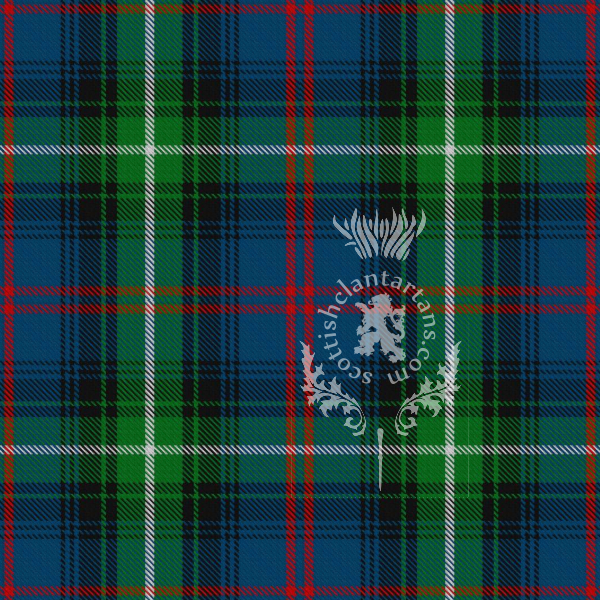 Digital Download - Clan Bannatyne Tartan 12" 300dpi PNG