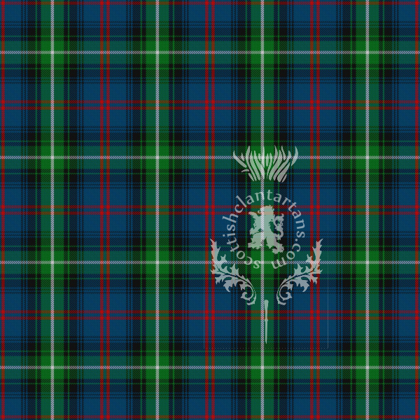 Digital Download - Clan Bannatyne Tartan 12" 300dpi PNG