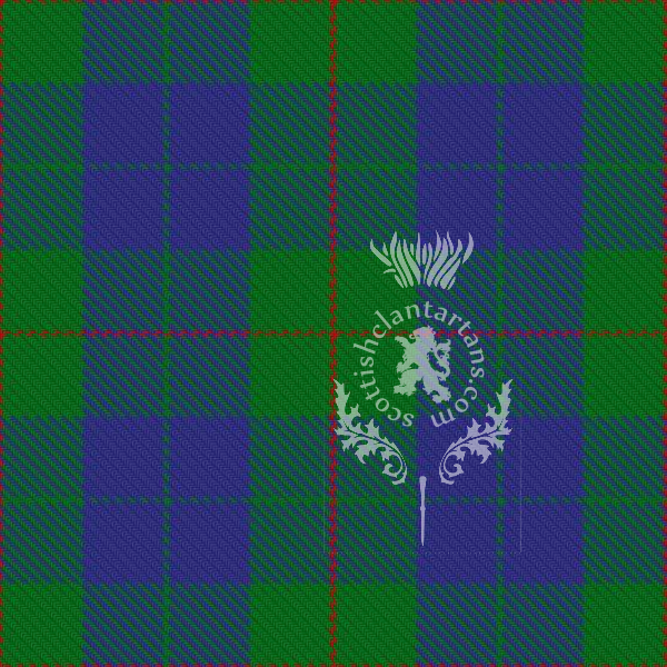 Digital Download - Clan Barclay Tartan 12" 300dpi PNG