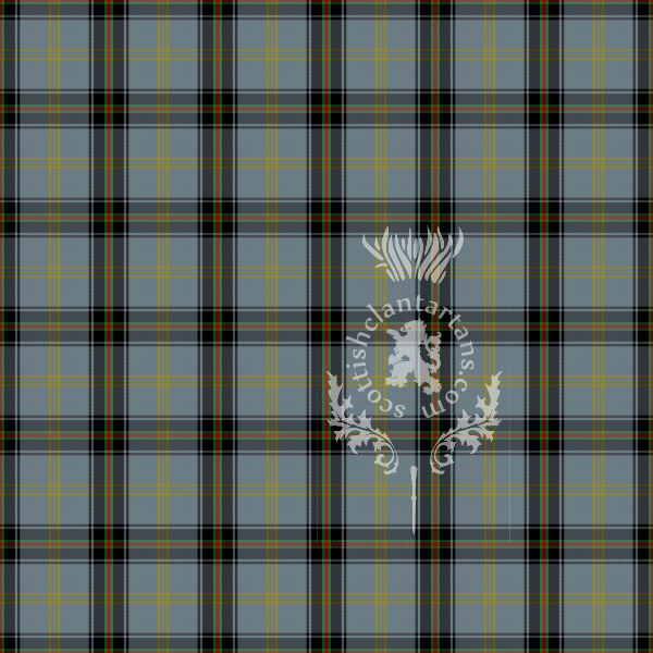 Digital Download - Clan Bell Tartan 12" 300dpi PNG