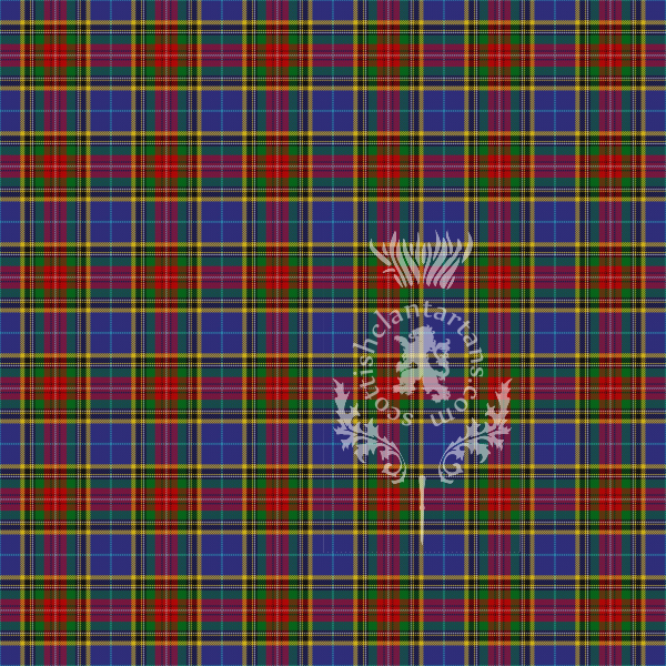 Digital Download - Clan Bethune Tartan 12" 300dpi PNG