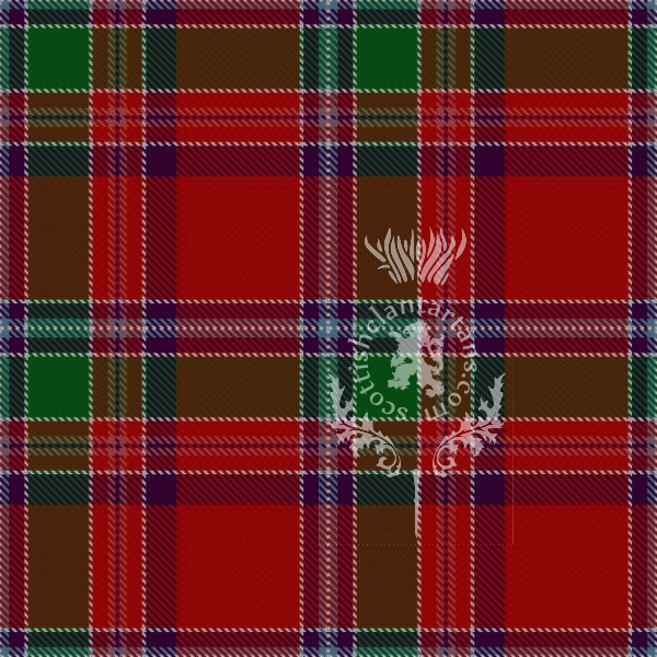 Digital Download - Clan Birrell Tartan 12" 300dpi PNG