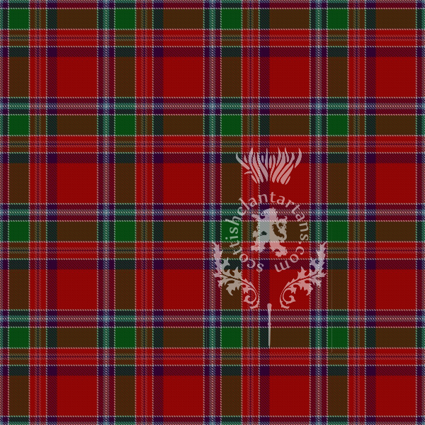 Digital Download - Clan Birrell Tartan 12" 300dpi PNG