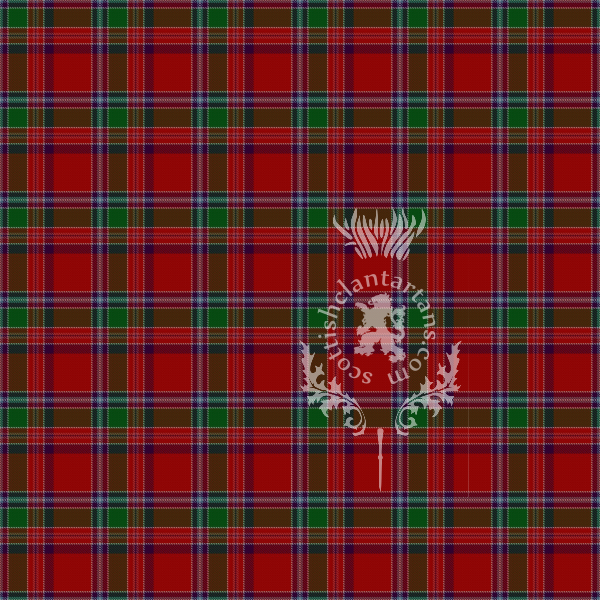 Digital Download - Clan Birrell Tartan 12" 300dpi PNG