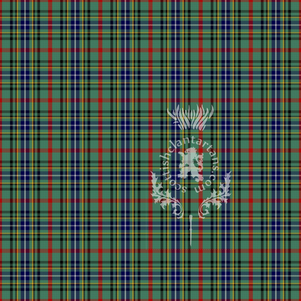 Digital Download - Clan Bisset Tartan 12" 300dpi PNG