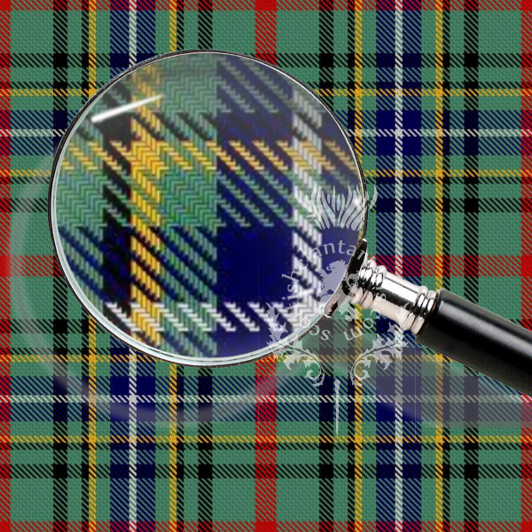 Digital Download - Clan Bisset Tartan 12" 300dpi PNG