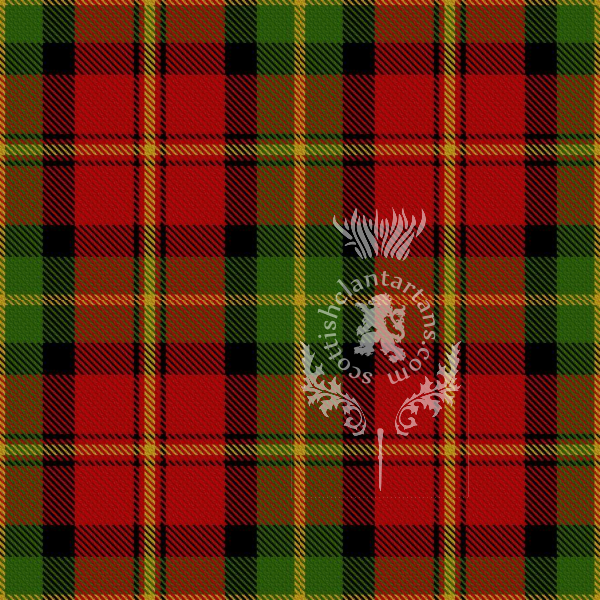 Digital Download - Clan Blackstock Tartan 12" 300dpi PNG