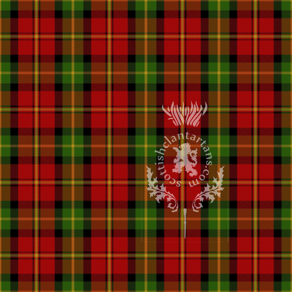 Digital Download - Clan Blackstock Tartan 12" 300dpi PNG