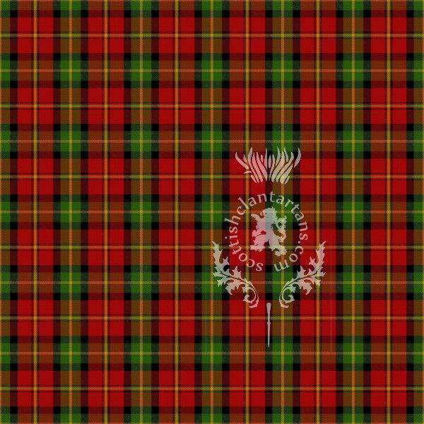 Digital Download - Clan Blackstock Tartan 12" 300dpi PNG