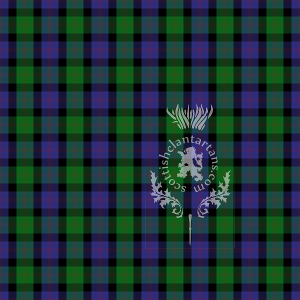 Digital Download - Clan Blair Tartan 12" 300dpi PNG