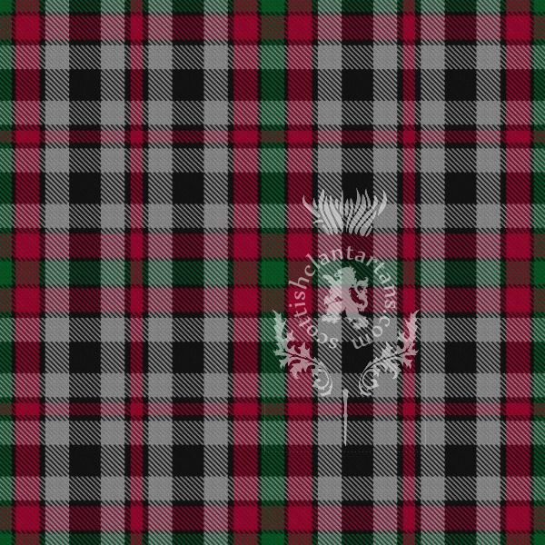 Digital Download - Clan Borthwick Tartan 12" 300dpi PNG