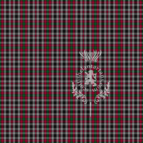 Digital Download - Clan Borthwick Tartan 12" 300dpi PNG