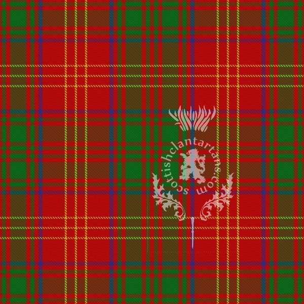 Digital Download - Clan Burns Tartan 12" 300dpi PNG