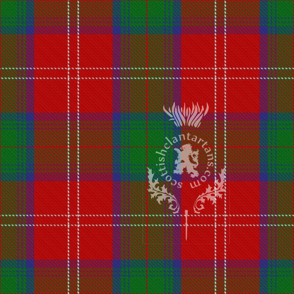 Digital Download - Clan Chisholm Tartan 12" 300dpi PNG