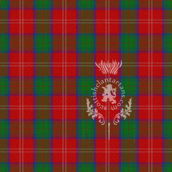 Digital Download - Clan Chisholm Tartan 12" 300dpi PNG