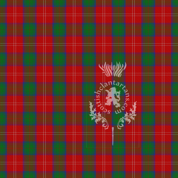 Digital Download - Clan Chisholm Tartan 12" 300dpi PNG