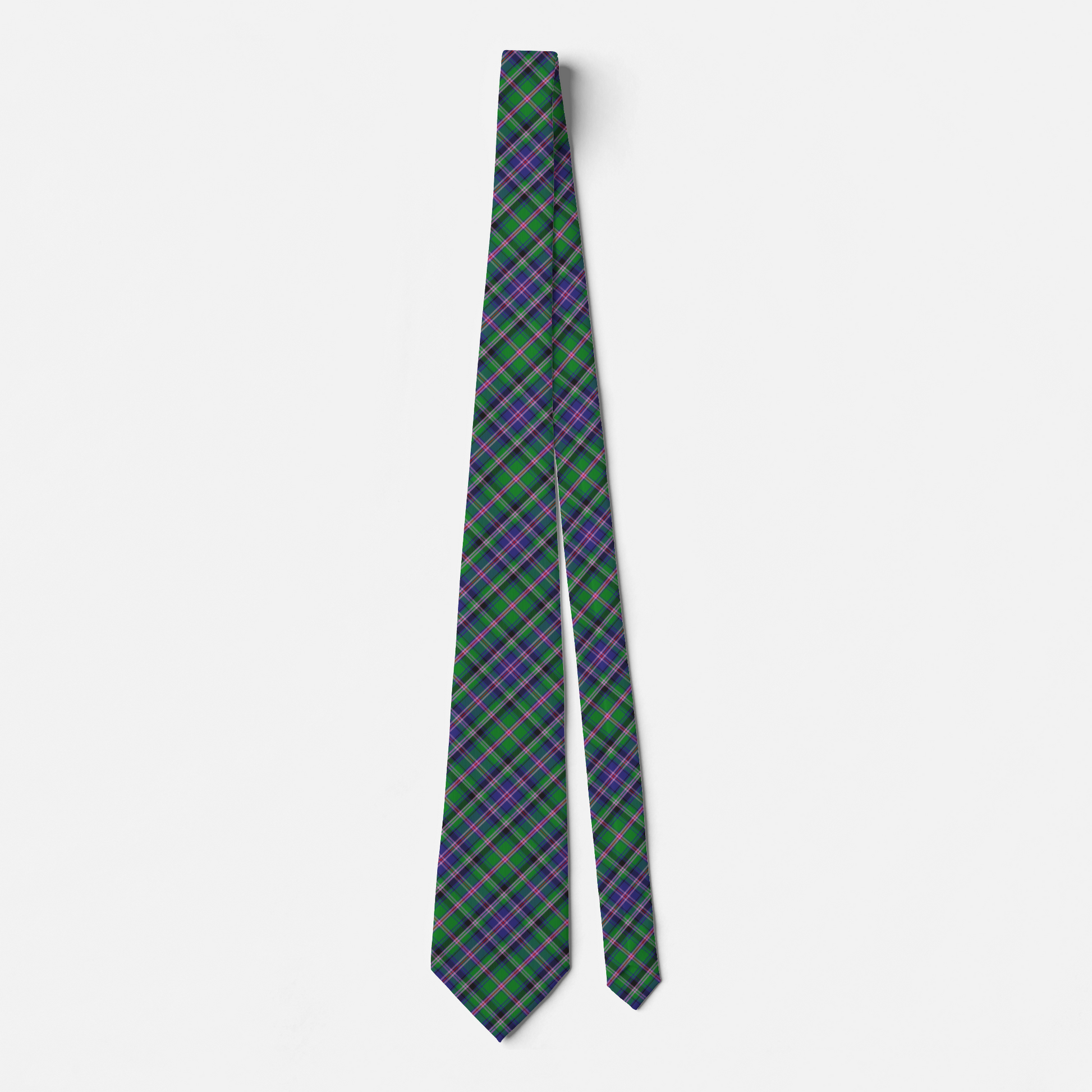 Clan Cooper Tartan Necktie