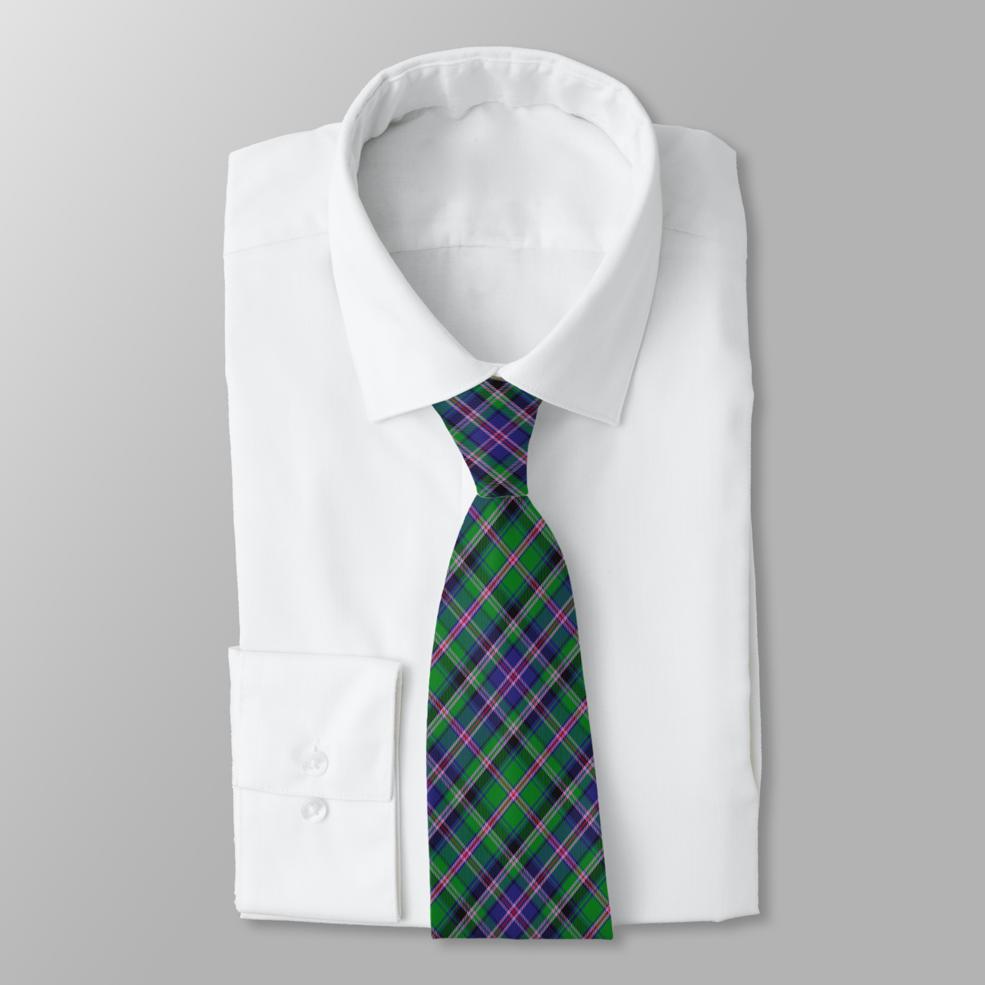 Clan Cooper Tartan Necktie