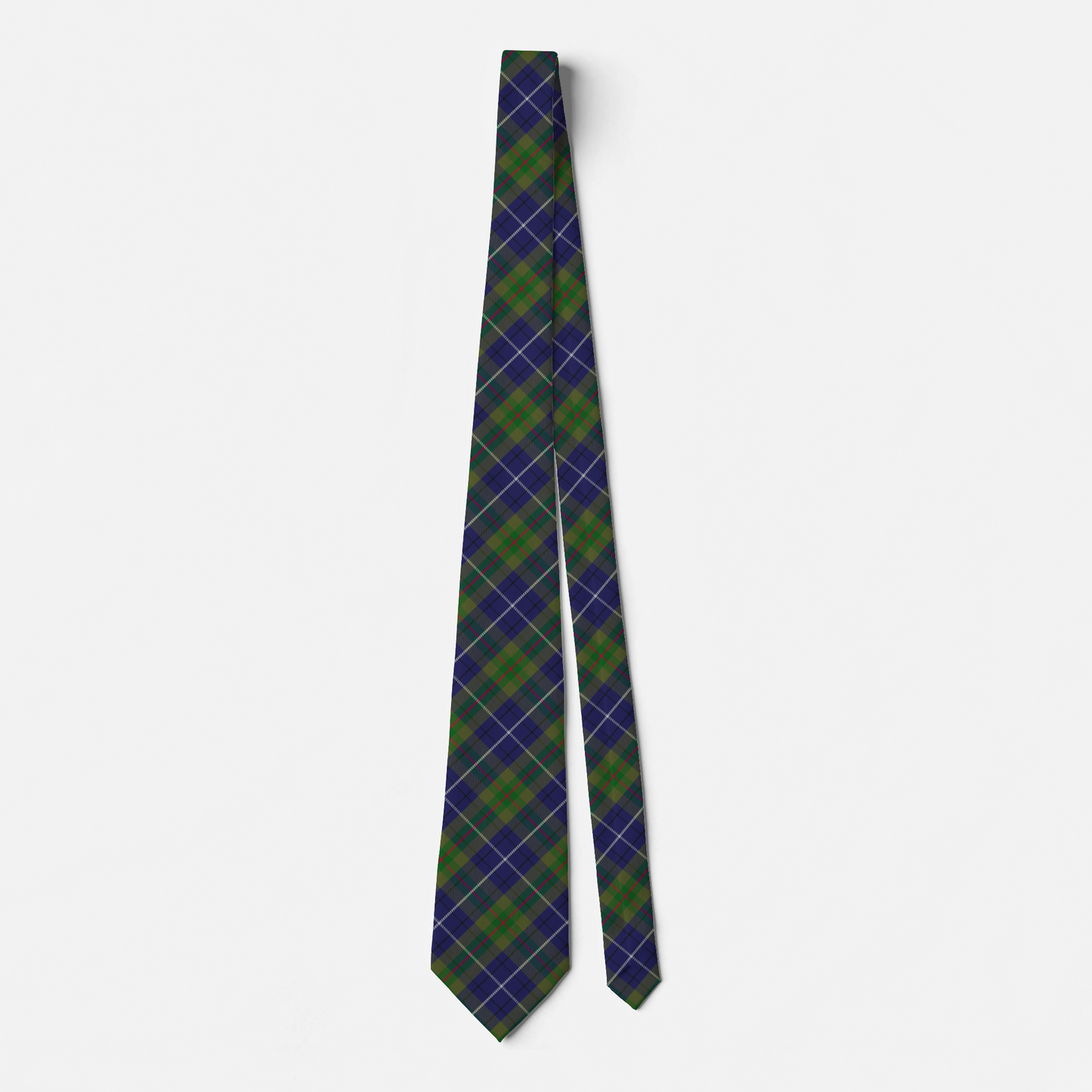 Clan Coulthard Tartan Necktie