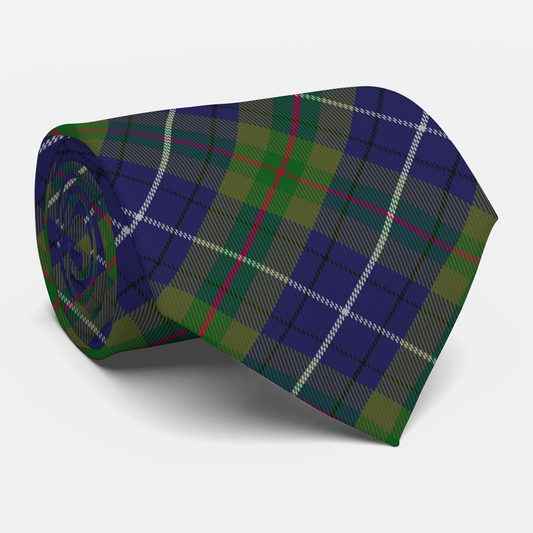 Clan Coulthard Tartan Necktie