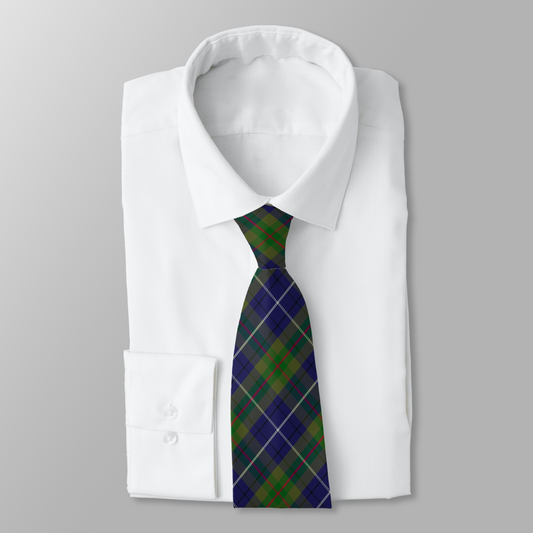 Clan Coulthard Tartan Necktie