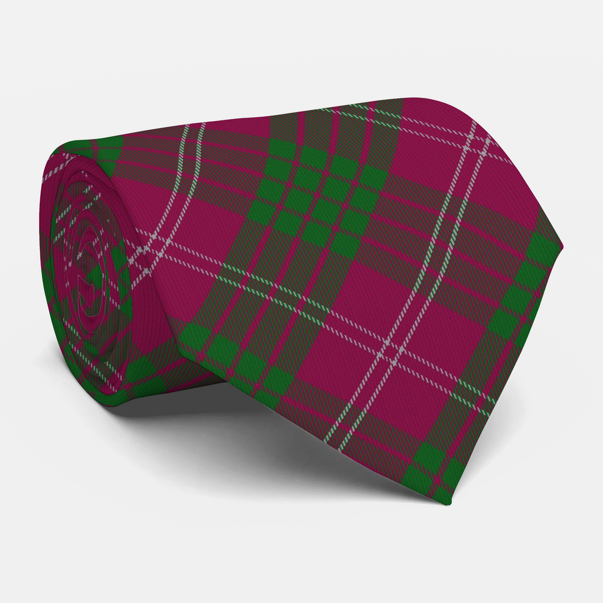 Clan Crawford Tartan Necktie