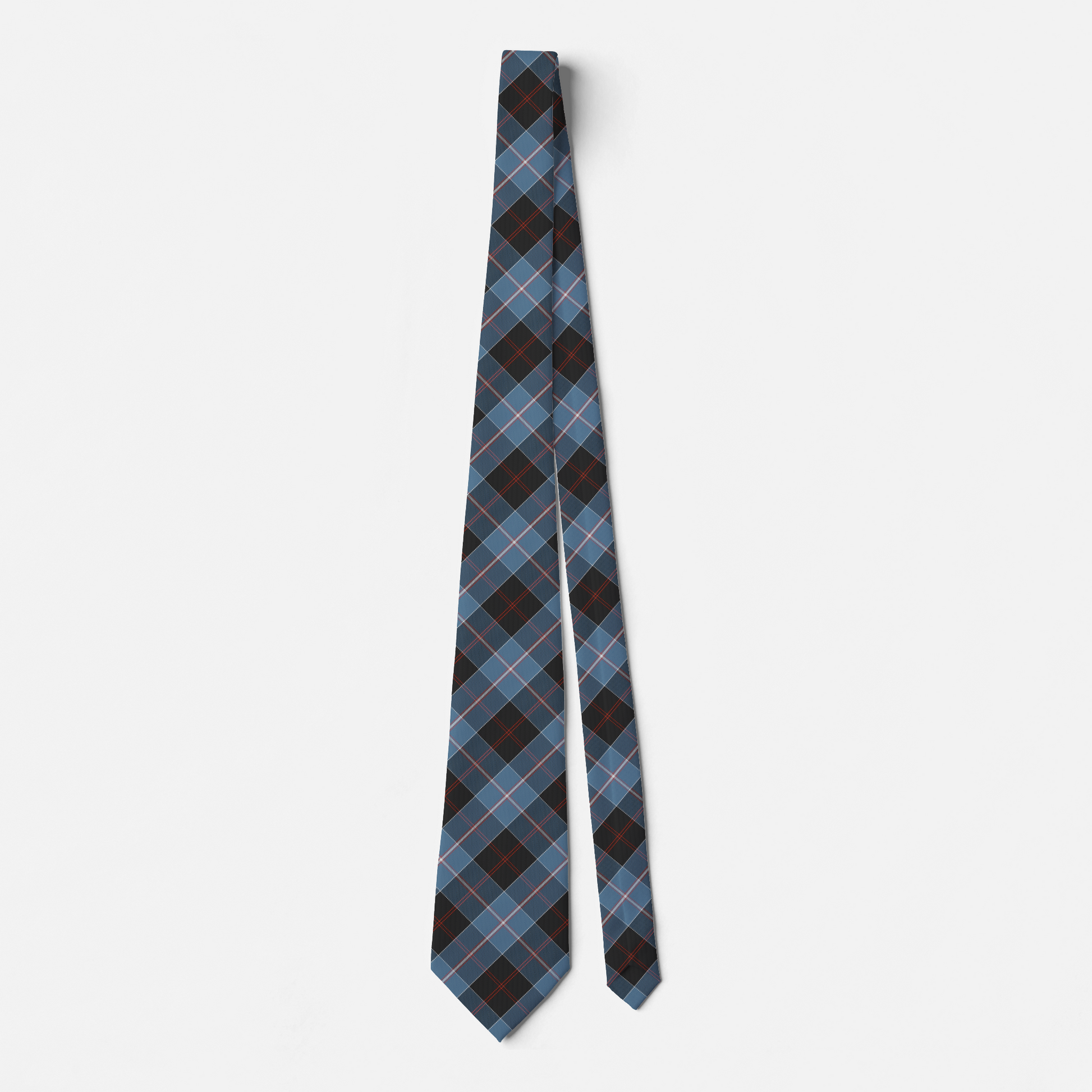 Clan Dunlop Ancient Tartan Necktie
