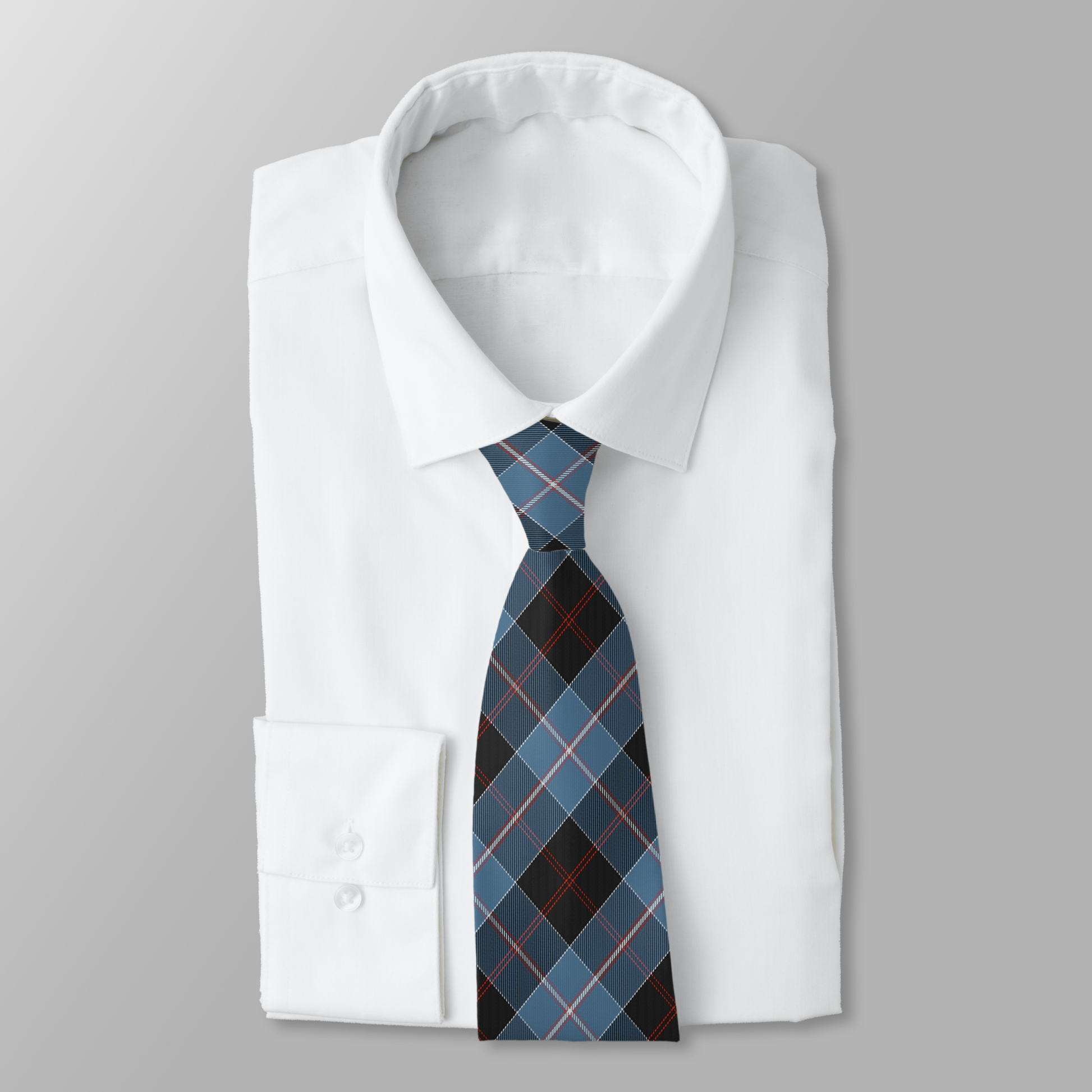 Clan Dunlop Ancient Tartan Necktie