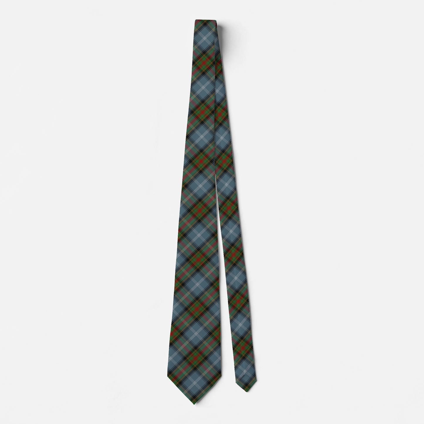 Clan Estes Tartan Necktie