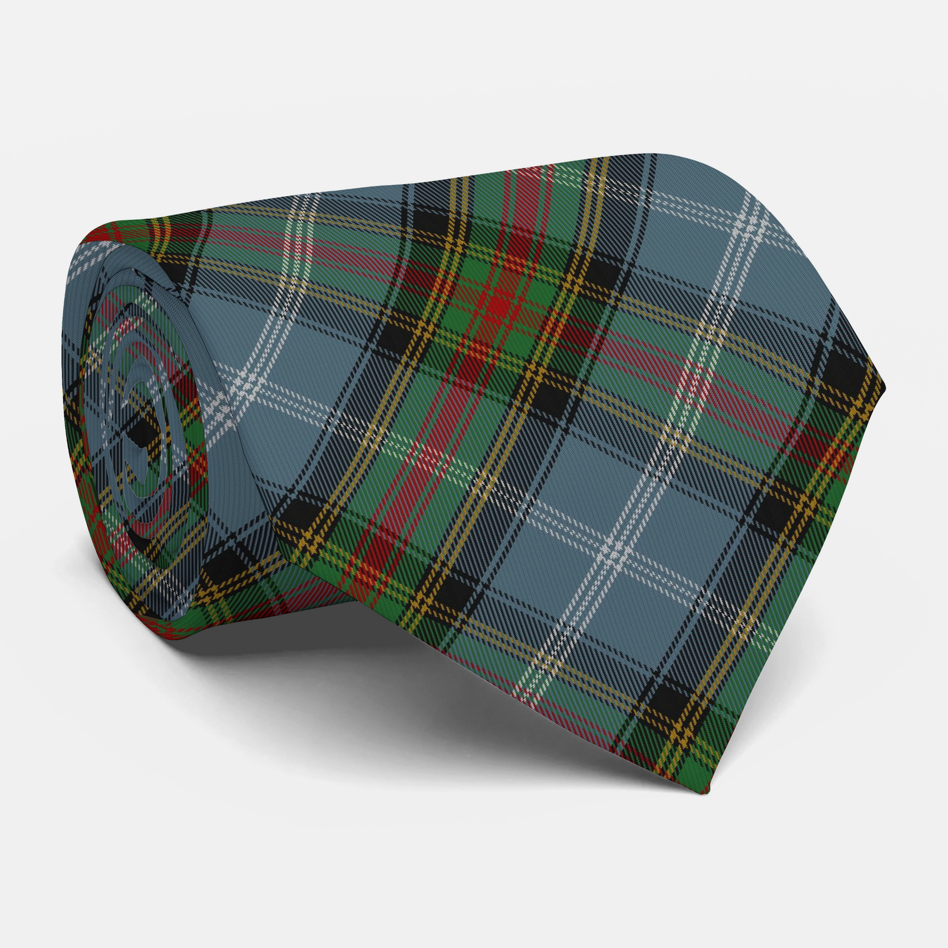Clan Estes Tartan Necktie