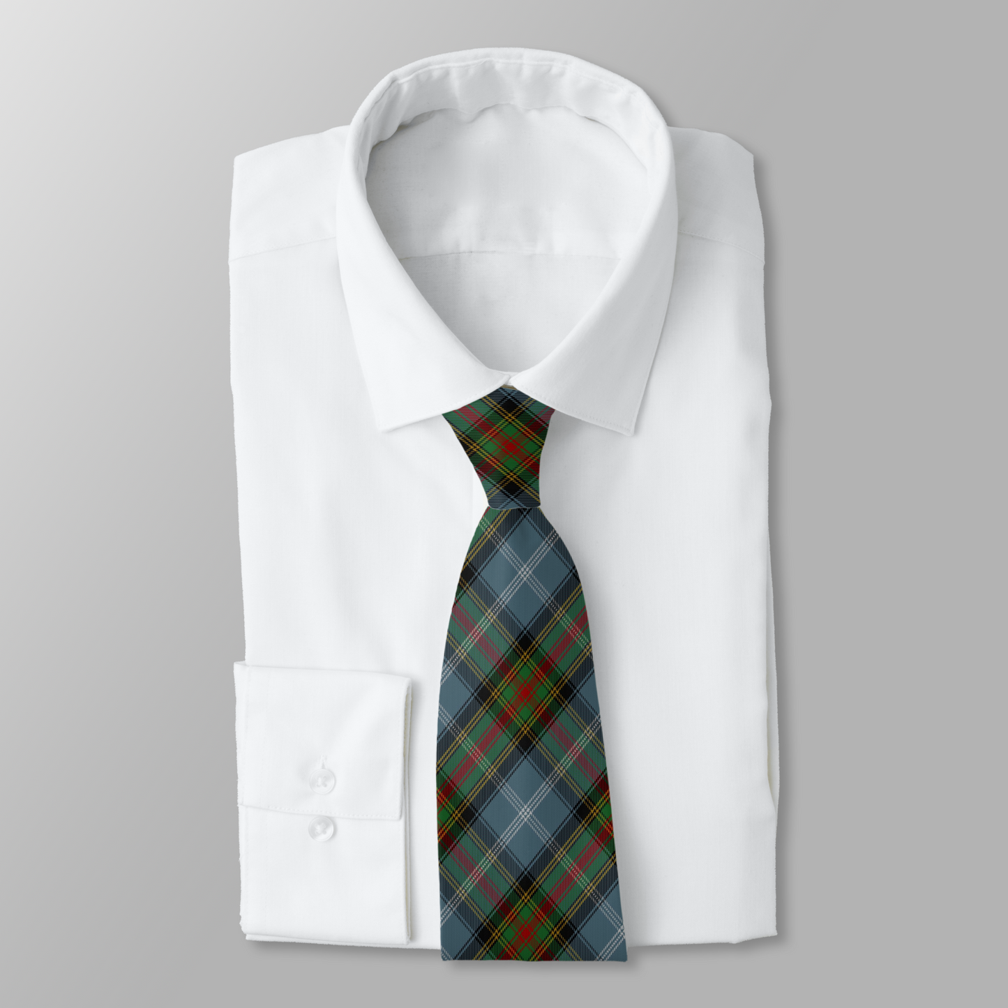 Clan Estes Tartan Necktie